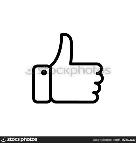 like icon vector template