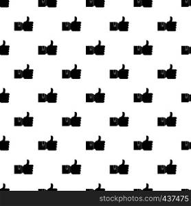 Like pattern seamless in simple style vector illustration. Like pattern vector