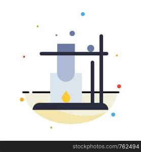Like, Science, Space Abstract Flat Color Icon Template