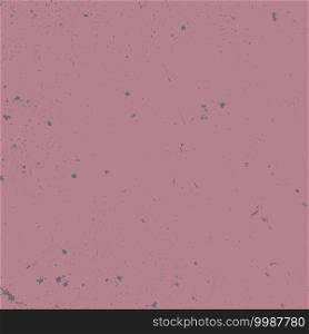 Lilac Grunge dust messy background. Distressed spray grainy overlay texture. Dirty powder rough empty cover template. Aged splatter crumb wall backdrop. Weathered aging design element. EPS10 vector.. Lilac Grunge Background