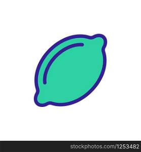 Lime icon vector. Thin line sign. Isolated contour symbol illustration. Lime icon vector. Isolated contour symbol illustration