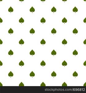 Linden leaf pattern seamless in flat style for any design. Linden leaf pattern seamless