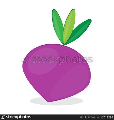 Line art icon with green beetroot Fresh organic vegetable. Cartoon drawing. Vector illustration. stock image. EPS 10.. Line art icon with green beetroot Fresh organic vegetable. Cartoon drawing. Vector illustration. stock image.