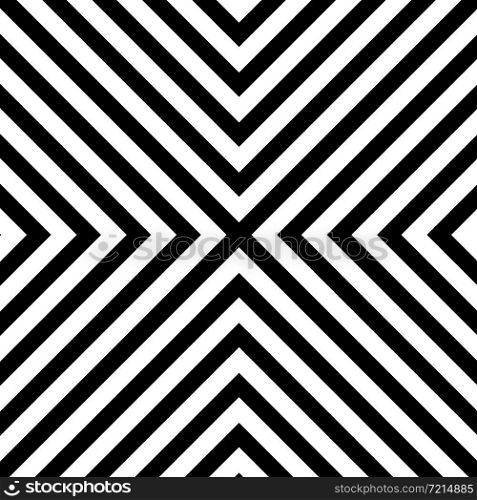 Line zigzag x chevron pattern background. Vector eps10