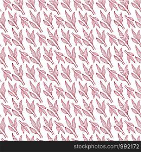 Linear leaves seamless pattern. Nature repeating background . Floral pattern for wrapping, textile, wallpaper design. Linear leaves seamless pattern. Nature repeating background . Floral pattern for wrapping, textile, wallpaper design.