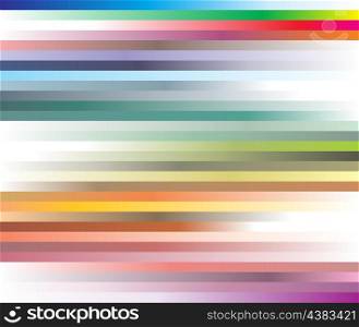 Linear structure2. Structure of an overflowing of one colour in another. A vector illustration