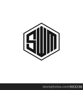 lines that make up the letter S logo template