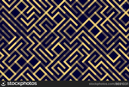 Lines Vector seamless pattern Banner. Geometric striped ornament. Monochrome linear background