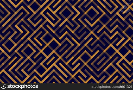 Lines Vector seamless pattern Banner. Geometric striped ornament. Monochrome linear background