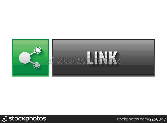 link web button