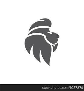 Lion head logo images illustration design