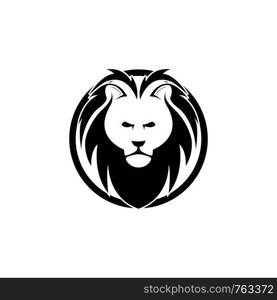 Lion Head Logo Template