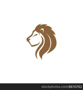 Lion logo icon design illustration template