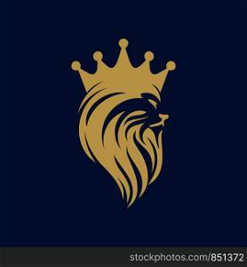 lion logo template