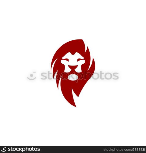 lion logo template