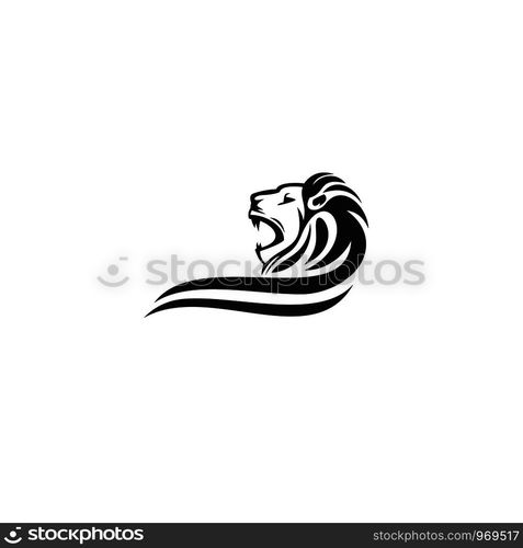 lion logo template