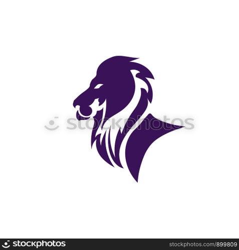 Lion logo vector template Vector