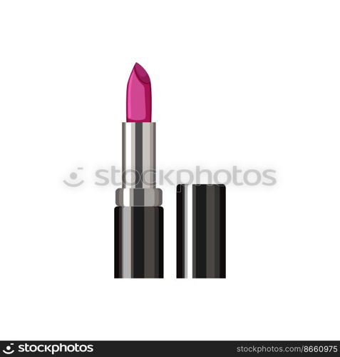 lip lipstick makeup cartoon. lip lipstick makeup sign. isolated symbol vector illustration. lip lipstick makeup cartoon vector illustration