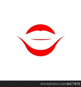 lip logo vector illustration design