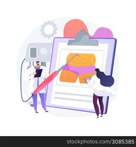 Liposuction abstract concept vector illustration. lipo procedure, vacuum out fat removal plastic surgery, body contouring, beauty standard, weight loss, liposuction alternatives abstract metaphor.. Liposuction abstract concept vector illustration.