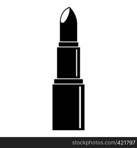 Lipstick icon. Simple illustration of lipstick vector icon for web. Lipstick icon, simple style