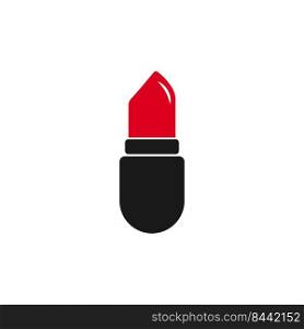Lipstick, Lip color icon illustration vector