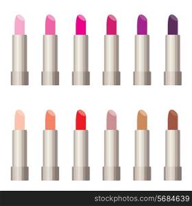 Lipsticks.