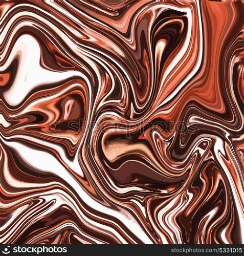 Liquid marble texture design, colorful marbling surface, golden, vibrant abstract paint design, vector illustration