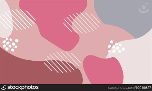 liquid organic form with stripes. abstract background design