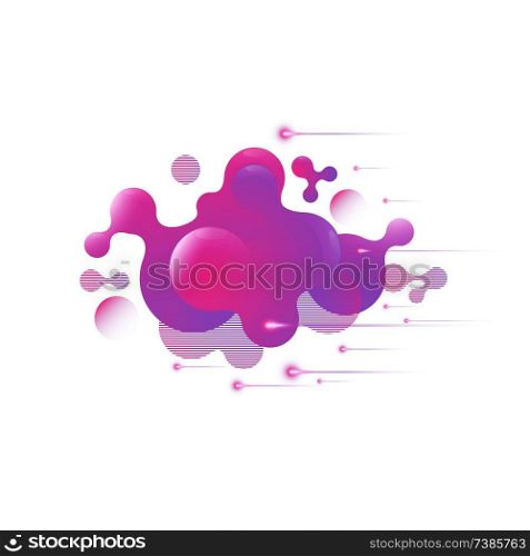 Liquid pink colored geometric banner. Abstract fluid gradient element isolated on white background for brochure, flyer, banner, social post and other designs. Futuristic trendy design. Liquid pink colored geometric banner. Abstract fluid gradient element isolated on white background for brochure, flyer, banner, social post and other designs. Futuristic trendy design.