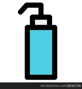 Liquid soap dispenser bottle for sanitizing