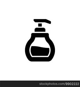 liquid soap icon vector symbol template