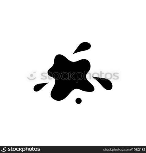 Liquid Spot, Ink Splat, Paint Splash. Flat Vector Icon illustration. Simple black symbol on white background. Liquid Spot, Ink Splat, Paint Splash sign design template for web and mobile UI element. Liquid Spot, Ink Splat, Paint Splash. Flat Vector Icon illustration. Simple black symbol on white background. Liquid Spot, Ink Splat, Paint Splash sign design template for web and mobile UI element.