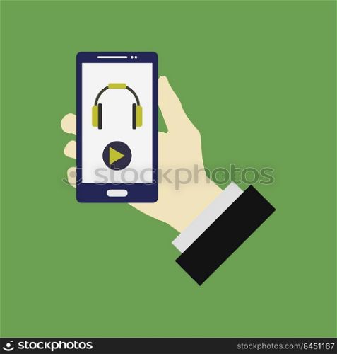 Listen to music on your mobile