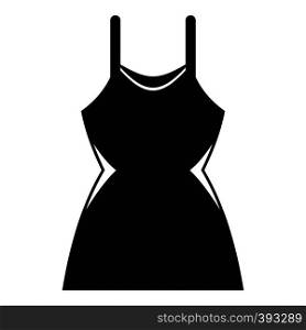 Little dress icon. Simple illustration of little dress vector icon for web. Little dress icon, simple style