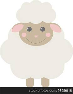 Little sheep Royalty Free Vector Image
