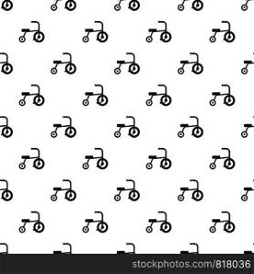 Little tricycle pattern seamless vector repeat geometric for any web design. Little tricycle pattern seamless vector