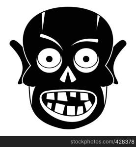 Living dead icon. Simple illustration of living dead vector icon for web. Living dead icon, simple style