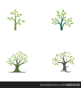 Living tree logo design, using vector concept.