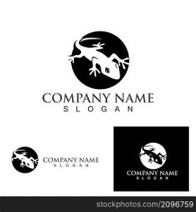 Lizard animals logo and symbols vector temlate