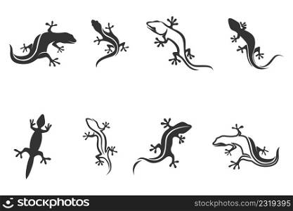 Lizard logo and symbol