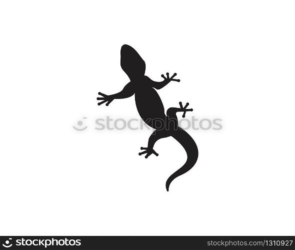 Lizard logo design vector illustration