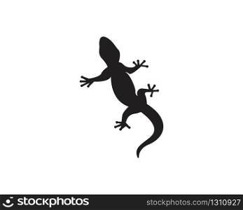 Lizard logo design vector illustration