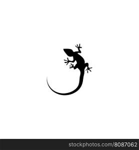 lizard logo icon vector illustration template design