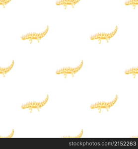 Lizard pattern seamless background texture repeat wallpaper geometric vector. Lizard pattern seamless vector