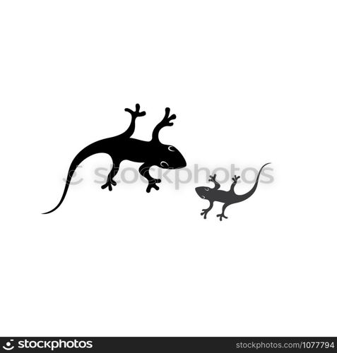 Lizard symbol icon vector animal