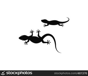 Lizard vector illustration logo template