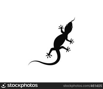 Lizard vector illustration logo template