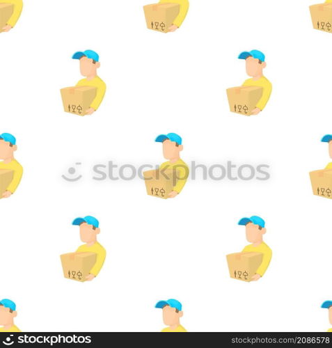Loader man pattern seamless background texture repeat wallpaper geometric vector. Loader man pattern seamless vector