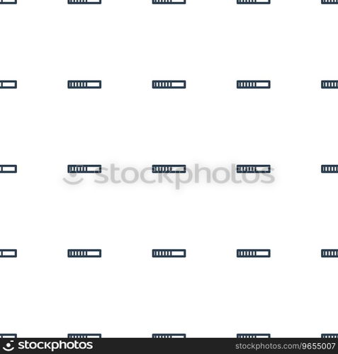 Loading icon pattern seamless white background Vector Image